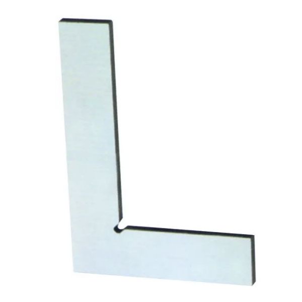 INSPEC 639-4110 90 DEGREE FLAT EDGE SQUARE, DIN 875 GRADE 0, 75X50MM