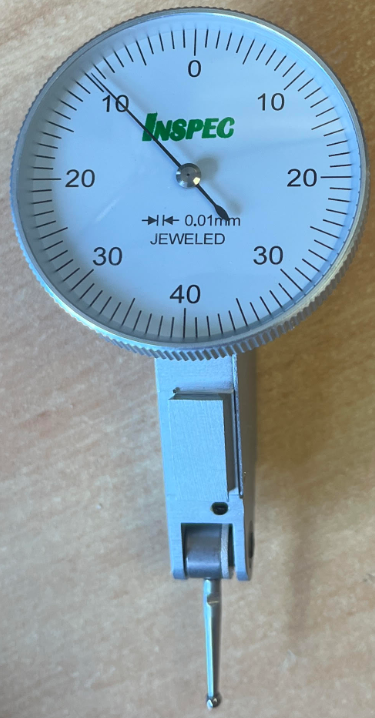 INSPEC 322-211 .8mm .01mm Inspec Lever Type Indicator