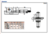 Mitutoyo Hub Micrometer 2-3" 147-353