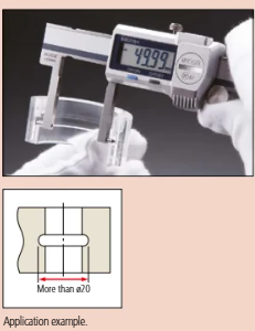 Vernier Point Jaw Inside Caliper 70-600mm, 0,05mm, Metric 536-149