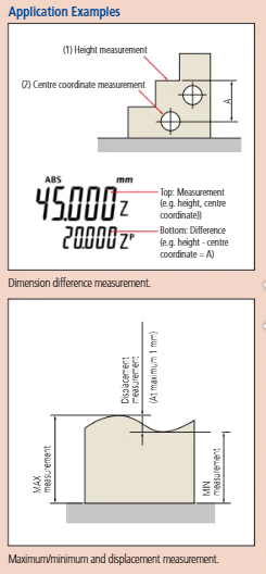 QM Height with Air Floating, Inch/Metric 0-24", 0,00005"/0,0001"/0,0002", 518-247