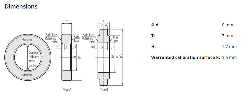 Setting Ring 6mm 177-420 Ceramic