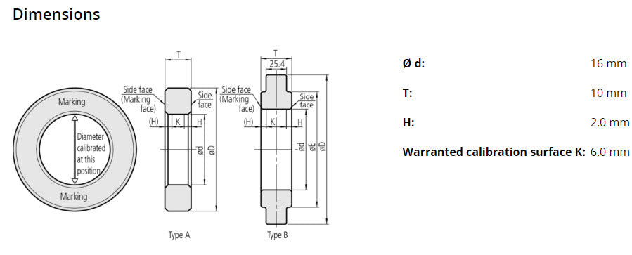 Setting Ring 16mm 177-427 Ceramic