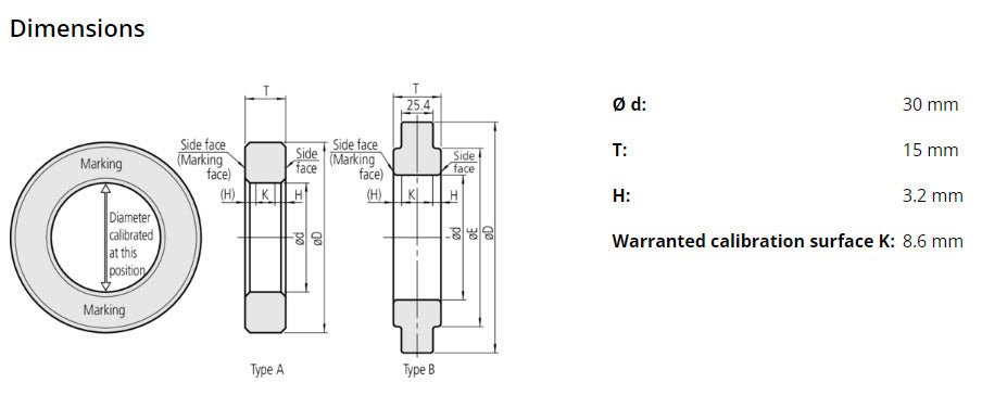 Setting Ring 30mm 177-431 Ceramic