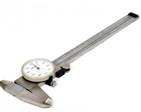 Dial Caliper 0-6", 0.001", 0.1"/rev, Imperial 505-737