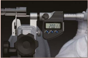 Digital Interchangeable Anvil Micrometer Inch/Metric, 0-25mm/0-1", IP65 317-351-30