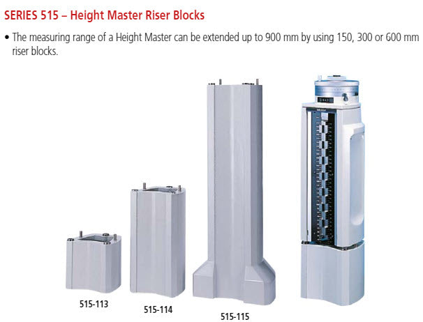 Riser Block for Universal Height Master 600mm 515-115