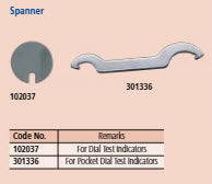 Mitutoyo Spanner 102037 for removing Styli