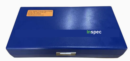 Inspec 106-05-000 Outside Micrometer 100-125mm Carbide Measuring faces Painted on fine cast frame Graduation .01mm