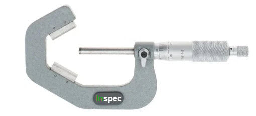 Inspec Vee Anvil micrometers 25-45mm x .01mm 5 flute 201-52-000