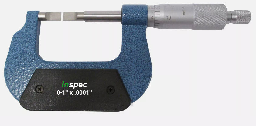 Inspec Blade Micrometer 0-1" Code 205-01-000 Mechanical Type B