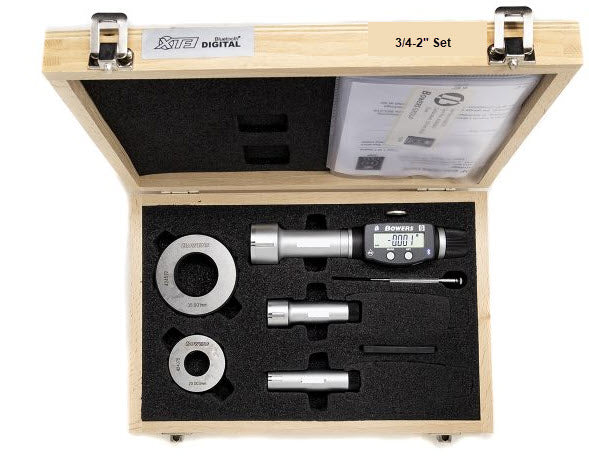 XT3 Digital Bore Gauge Set 3/4-2" SXTD5i