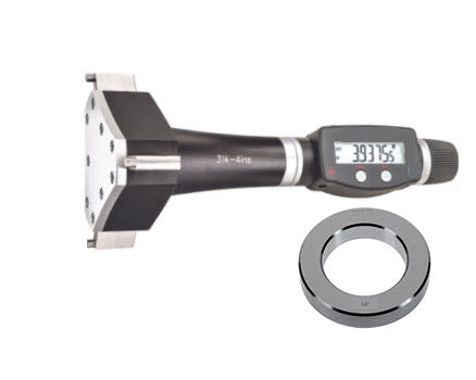 Bowers Digital Electronic Holemike Internal Micrometer, 3-1/4"-4" Measuring Range XTD80i-BT