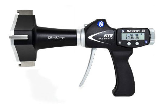 Bowers Digital 3 Point Pistol Grip Micrometers Range: 125-150mm XTHD125M