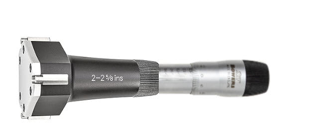 XT Analogue Standard 3 point micrometers 2-2.5/8" XTA50i