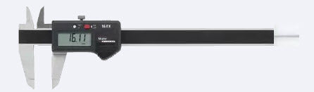 Mahr 4102201 Digital Caliper 16EX Range: 0-150 mm/0-6inch Accuracy: 0.04mm|.002 inch Round depth rod