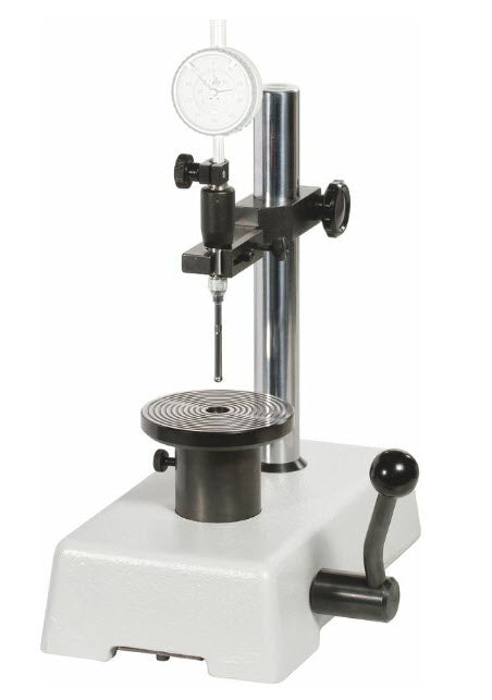 Schwenk OSIMESS 62900016 MEASURING STAND OSM 6 Height continuously adjustable up to 130 mm. Working stroke of the table max. 40 mm, suitable for workpieces up to Ø 144 mm, maximum working stroke 40 mm, Length 231 mm, Width 120 mm, Height 265 mm