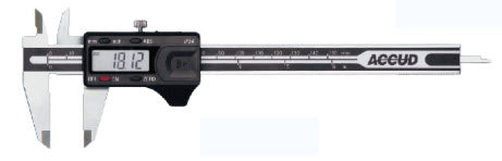 Accud Digital Caliper 8"/200mm x .01mm/.0005" With Output 111-008-12