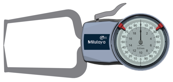 Internal Dial Caliper Gauge  209-405, 0-20mm