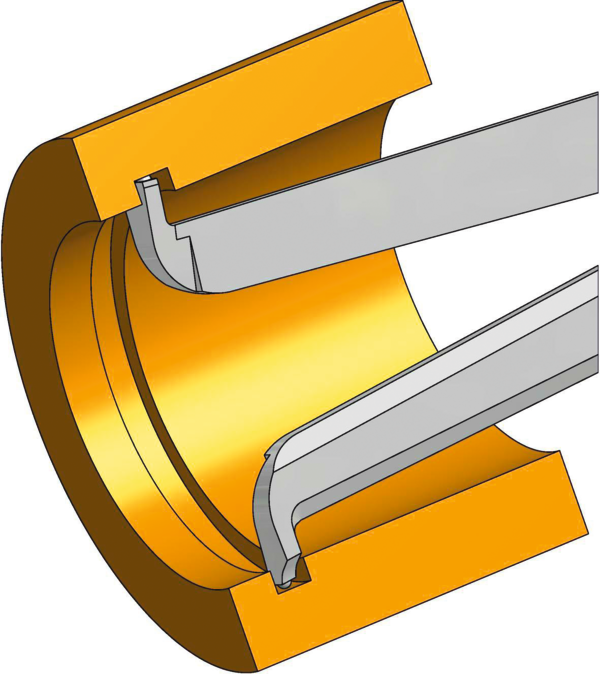 Internal Digital Caliper Gauge L105, 5-15mm/.2-.6"