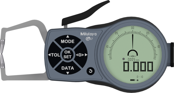 External Digital Caliper Gauge 209-930, Range 0-10mm