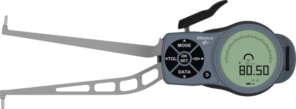 Internal Digital Caliper Gauge 209-949, 90-120mm/3.6-4.8"