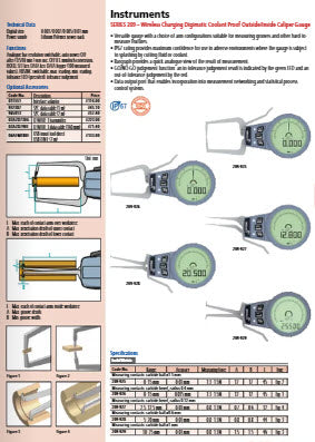 External Digital  groove Caliper Gauge 209-929 range 10-25mm