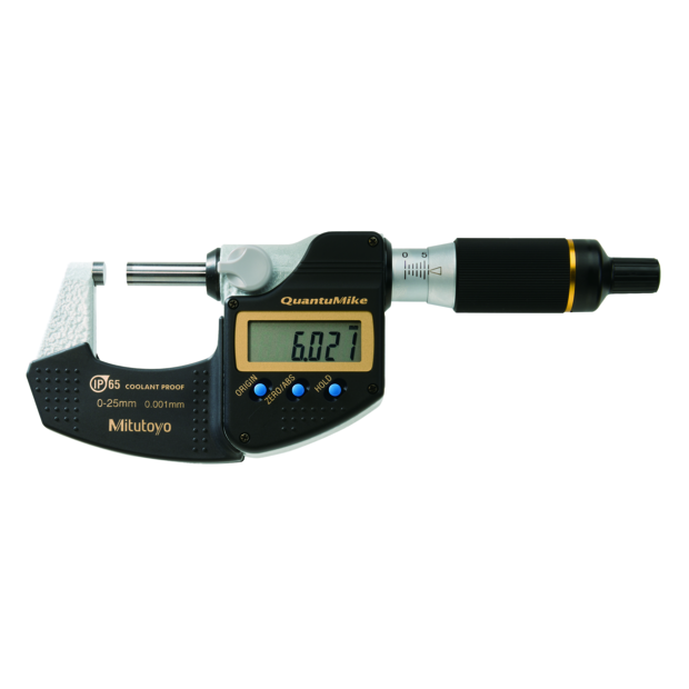 Digital Micrometer QuantuMike IP65 Inch/Metric, 0-25mm 293-145-30 No Output