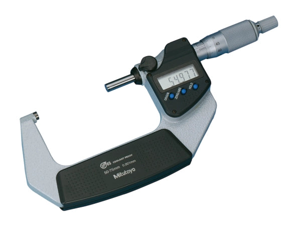 Mitutoyo Digital Micrometer IP65,Metric 50-75mm with Output Item number: 293-232-30 Ratchet stop 293-232-30