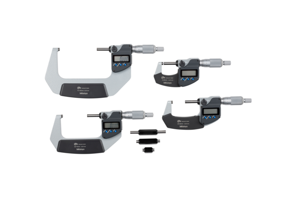 Digital Micrometer IP65 Set 0-100mm (4 pcs.) 293-963-30