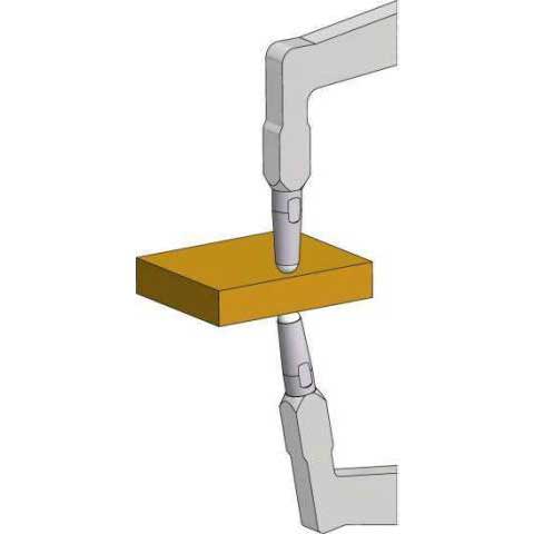 External Dial Caliper Gauge , 0,005mm D450,  0-50mm