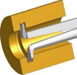 Metric Internal Caliper Gauge 5-15mm, 0.005mm, H105