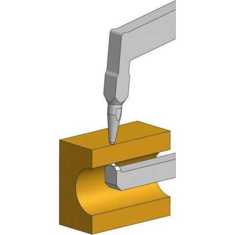 Analogue Tube Wall Caliper Gauge 0-50mm, 0.05mm D4R50