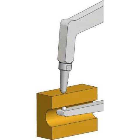 Digital Tube Wall Caliper Gauge 0-30mm, 0.001mm K3R30