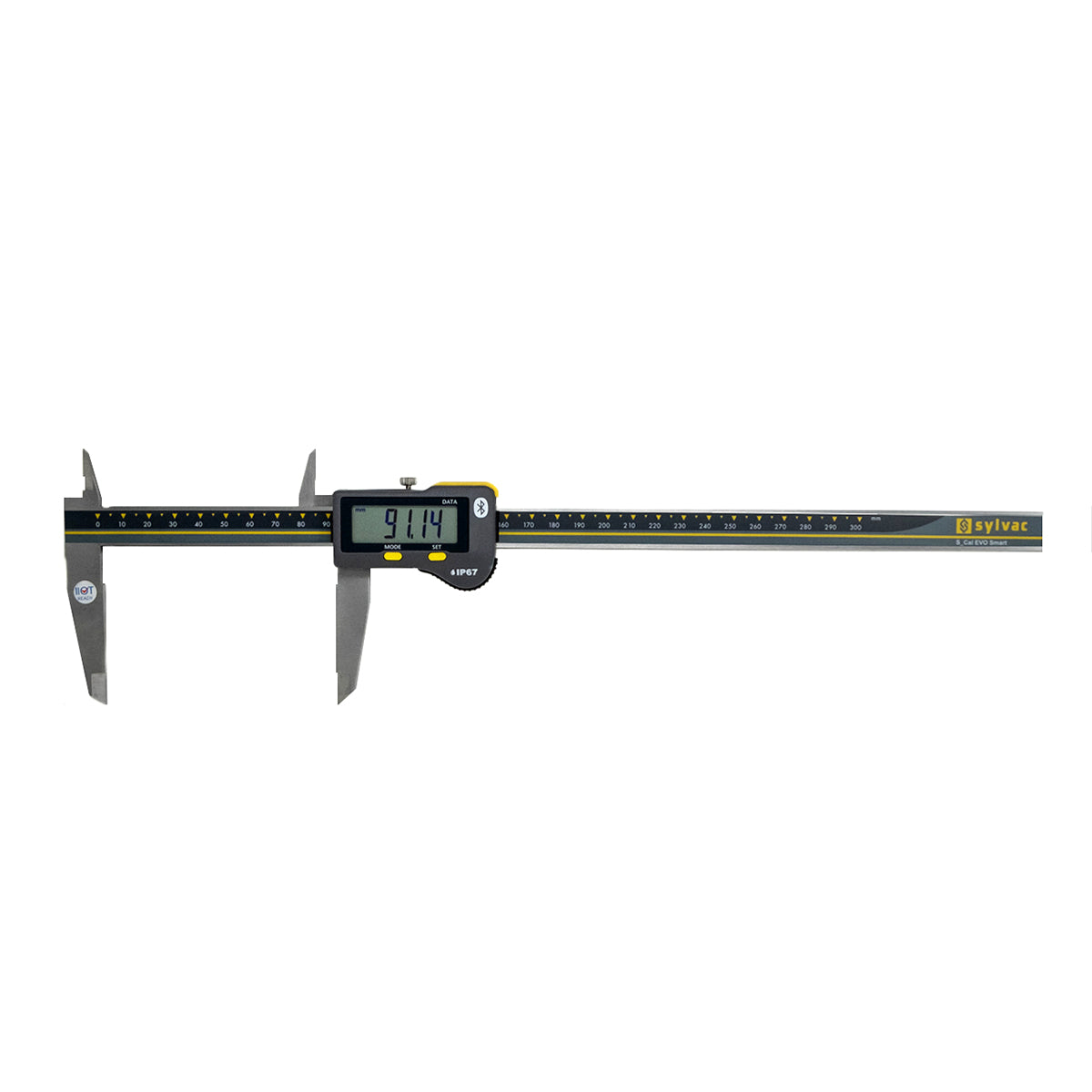 S_CAL Digital Calipers 0-300mm IP67 (Square Depth Rod) 30-810-1532