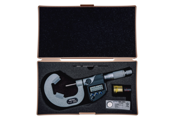 Digital 3 Flute V-Anvil Micrometer 1-1,6" 314-353-30