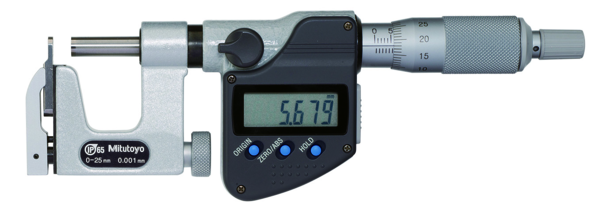 Digital Interchangeable Anvil Micrometer 0-25mm, IP65 317-251-30