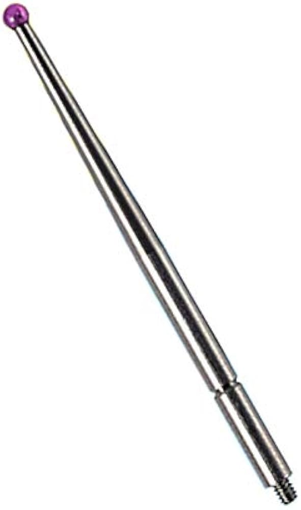 Mitutoyo Stylus for Serie 513 D=.12", 1.2" Length, Ruby Item number: 136292