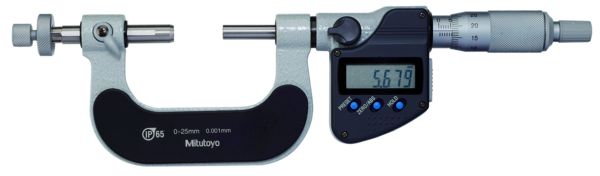 Digital Gear Tooth Micrometer IP65 0-25mm 324-251-30