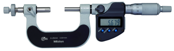 Digital Gear Tooth Micrometer IP65 50-75mm 324-253-30