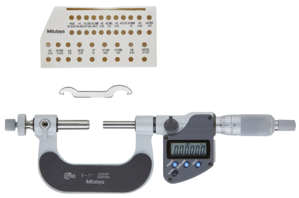 Digital Gear Tooth Micrometer IP65 Inch/Metric, 0-1" 324-351-30