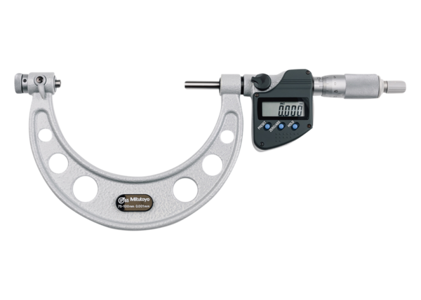 Mitutoyo Digital Screw Thread Micrometer IP65 Inch/Metric, 75-100mm 326-254-30