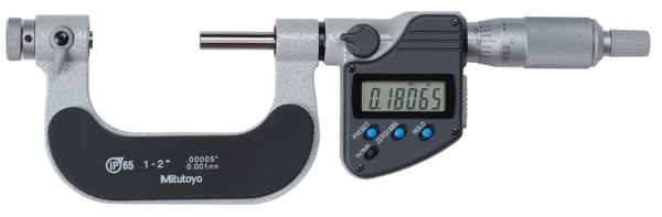 Mitutoyo Digital Screw Thread Micrometer IP65 Inch/Metric, 3-4" 326-354-30