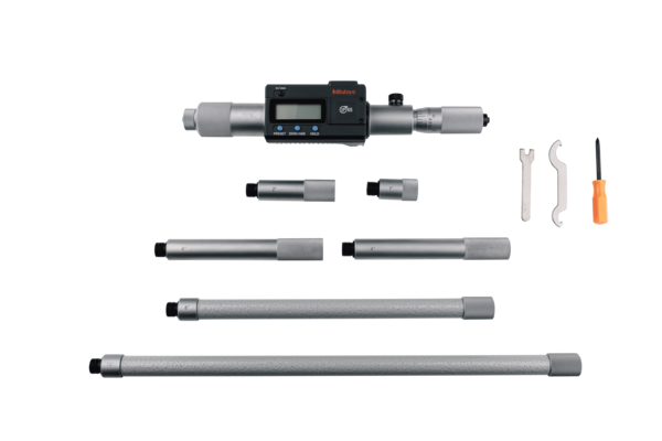 Mitutoyo Digital Tubular Inside Micrometer (Rod) Inch/Metric, 8-40", IP65, incl. 6 Rods 337-303