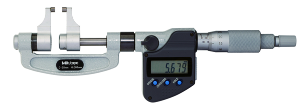 Digital Caliper Jaw Micrometer 0-25mm 343-250-30