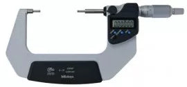 Digital Spline Micrometer IP65 Inch/Metric,50-75mm/2-3", 3mm Measuring Face 331-353-30