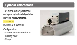 Cylindrical measurement block for Surftest SJ-410 12AAB358