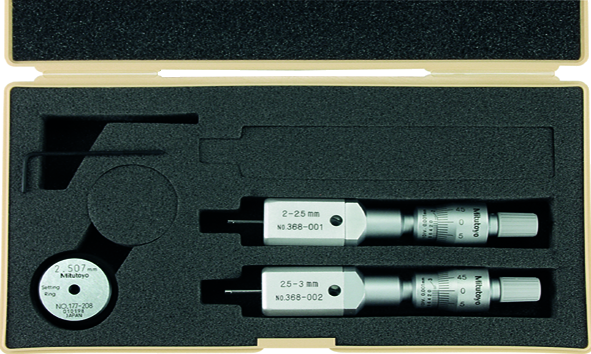 2-Point Internal Micrometer Holtest Set 2-3mm 368-906