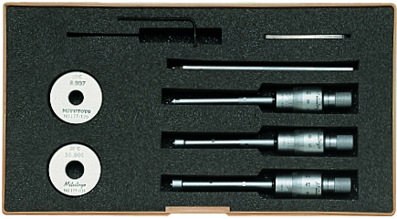 3-Point Internal Micrometer Holtest Set 6-12mm 368-911