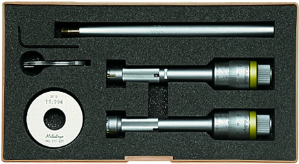 3-Point Internal Micrometer Holtest Set 12-20mm (2 pcs.) 368-912